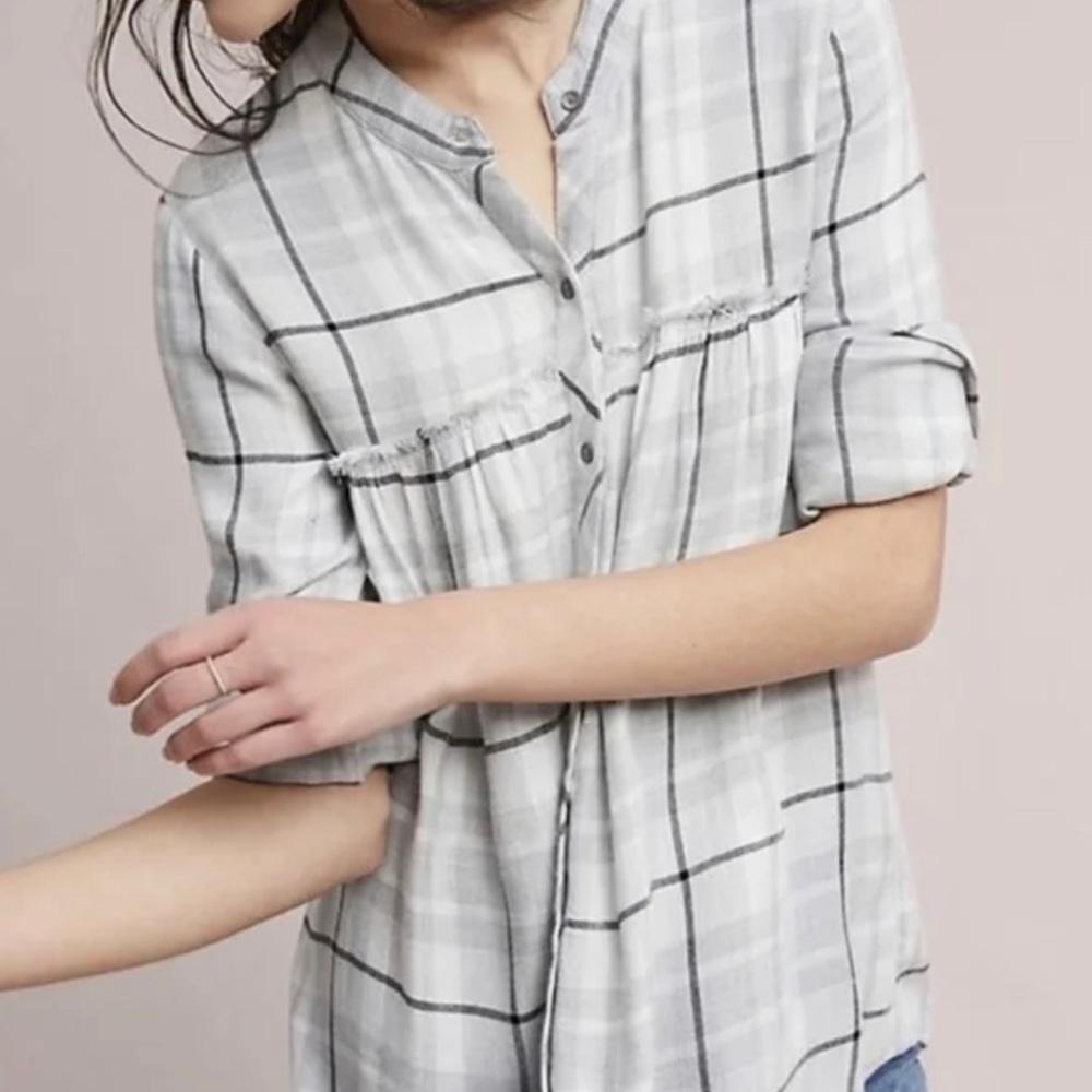 Cloth & Stone Plaid Button Down - Women’s XL